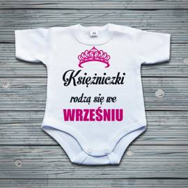 Księżniczki rodzą się w ... - body niemowlęce