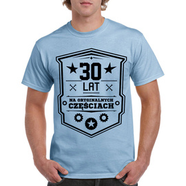 30 lat na oryginalnych częściach - koszulka męska