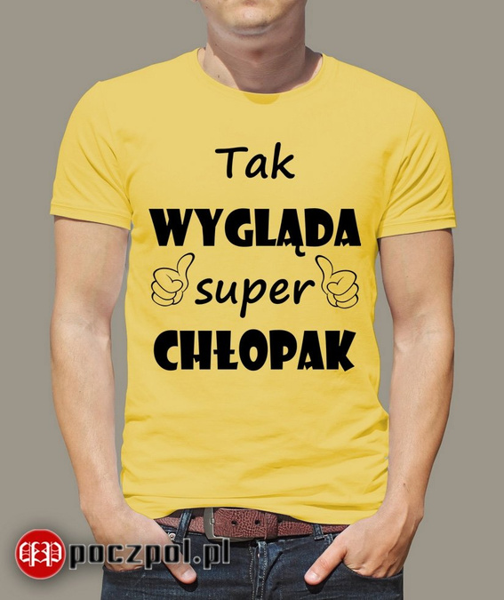 Zestaw - Tak wygląda super chłopak