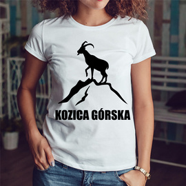 Kozica górska - koszulka damska