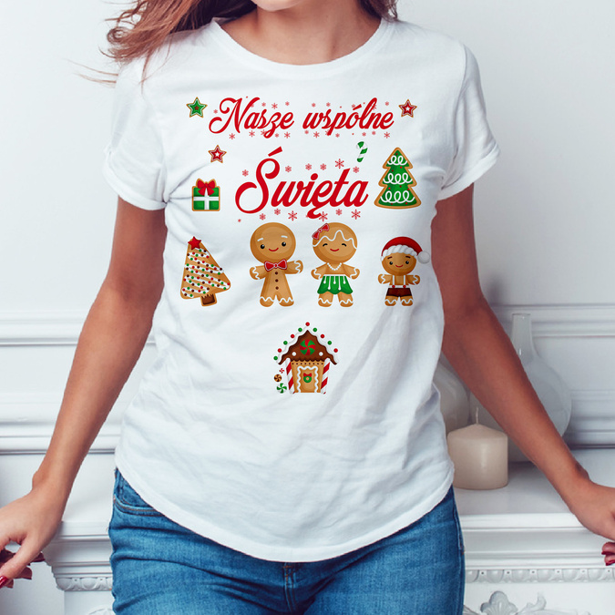 Nasze wspólne święta - koszulka damska