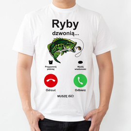 Ryby dzwonią - koszulka męska