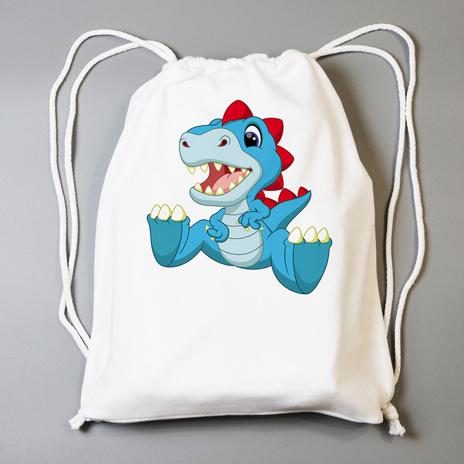 Dinozaur - worek plecak do przedszkola